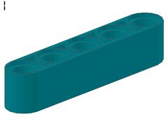 %32316 リフトアーム[ダークシアン]1x5x1