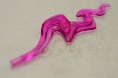 %7105 炎[透明ピンク](丸棒)