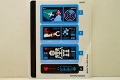 #60465 付属シール（若干の折れ、曲りあり）