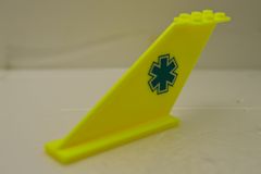 %87614 尾翼[ネオンイエロー]12ｘ2ｘ5(ＥＭＴスター)