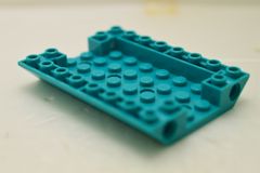 %5117 逆スロープ45度[ダークシアン]6x8(両側傾斜)