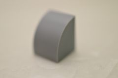 %7126 曲面ブロック[新灰]1x1x1