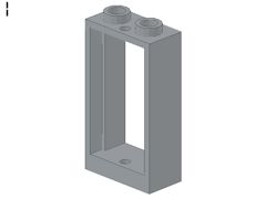 %60593 窓枠[新灰]1x2x3(敷居無タイプ)