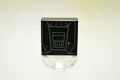 %3070b タイル[黒]1x1(Jet Pack)