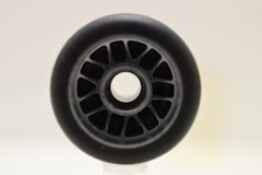 %105162 車輪[ツヤ消銀]24x13.4(タイヤ付、ペグ穴)