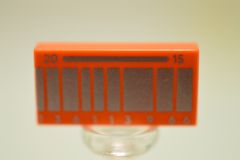 %3069b タイル[オレンジ]1x2(ナンバープレート)