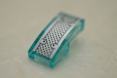 %11477 カーブスロープ[透明水色]2x1(#77256)