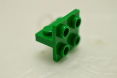 %7674 ブラケット[緑色]2x2‐1x2(中央、逆)