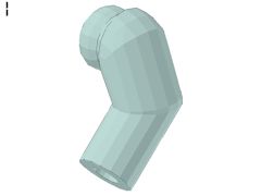 %981 ミニフィグの腕[パステル薄水色](左)