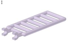 %6020 ハシゴ[パステル薄紫]7x3(クリップが2個)