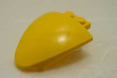 %7613 カーブスロープ[黄色]4x5x1.66(ポッチ2個)