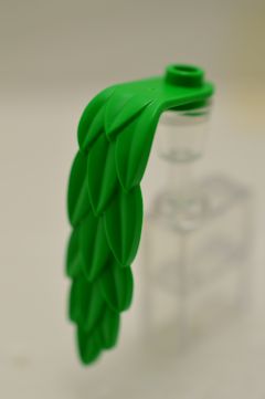 %7741 垂れ葉[薄緑]1枚(プレート1x1丸)