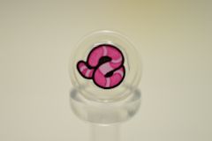 %98138 タイル[透明クリア]1x1(円、ミミズ)