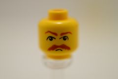 %3626b ミニフィグ・ヘッド[黄色](口ひげ)