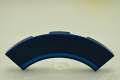 %79393 タイル[紺]3x3(1/4円、ライン[ダークアズール青])