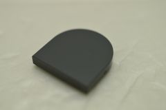 %5520 タイル[新濃灰]2x2(片側半円)