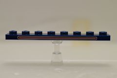 %3460 プレート[紺]1x8(テールランプ)