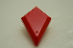 %35649 タイル[赤]1x2(裏面に丸棒取っ手、ダイヤ型)