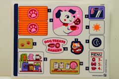 #42677 付属シール（若干の折れ、曲りあり）