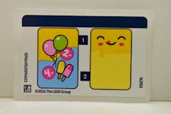 #42692 付属シール（若干の折れ、曲りあり）