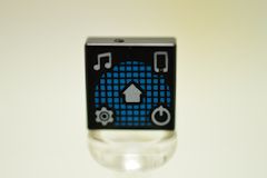 %3070b タイル[黒]1x1(タッチパネルスクリーン)