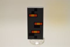 %3069b タイル[新濃灰]1x2(Creakingの顔、マイクラ)