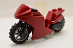 レースバイク[エンジ](車輪[ツヤ消銀]、ハンドル[黒])