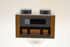 %3004 ブロック[新濃灰]1x2(燻製器)