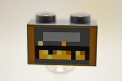 %3004 ブロック[新濃灰]1x2(燻製器、炎)