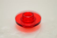 %38799 カップソーサー[透明赤]