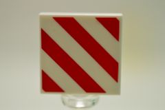 %3068b タイル[白]2x2(危険)