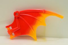 %38547 ドラゴンの羽[赤/パステルオレンジ]8.25x5