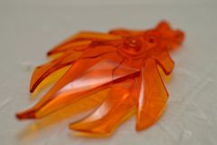 %7727 葉7枚[透明アメ色](取っ手付)