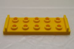 %7665 プレート[黄色]2x6(両端にパネル)
