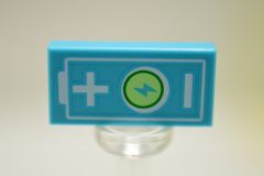 %3069b タイル[アズール青]1x2(カーバッテリー)