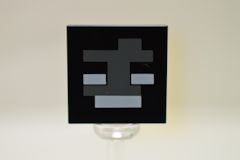 %11203 タイル[黒]2x2(逆、Witherの顔)