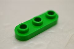 %77850 プレート[薄緑]1x3(楕円、貫通ポッチ3個)