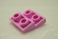 %32803 逆カーブスロープ[パステルダークピンク]2x2