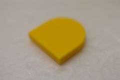 %5520 タイル[黄色]2x2(片側半円)