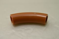 %7324 ブロック[黄褐色](カーブ、1/8円、両端軸穴)