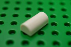%3563 ブロック[白]1x2x2/3(カマボコ)