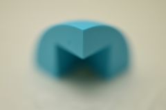 %5906 ブロック[アズール青]2x2x1.66(丸、1/4ドーム)