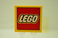 %1751 タイル[黄色]4x4(ＬＥＧＯ、プリント甘い)