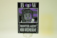 %2663 タイル[黒]2x3(Miss Wednesday)
