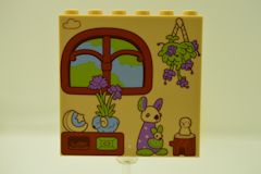 %59349 パネル[タン]1x6x5(窓・置物いろいろ)