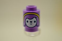 %3062B ブロック[パステル紫]1x1(丸、子犬)