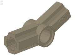 %32016 angle connector[ダークタン] No3