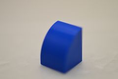 %7126 曲面ブロック[青色]1x1x1