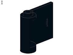 %92263 ドア[黒]1x3x2(右のみ、新タイプ)