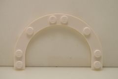 %7961 プレート[白]5x8(1/2楕円、4x6楕円カット)